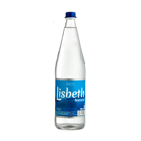 EAU PLATE LISBETH BLEUE 1 Litre X 12, Caisse consignée