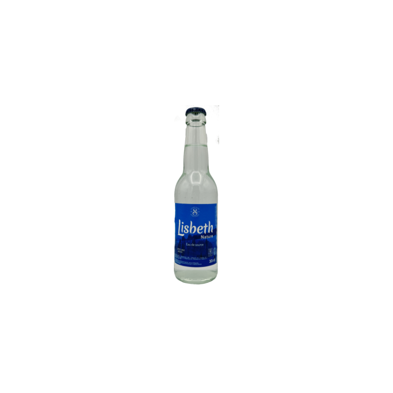 EAU PLATE LISBETH BLEUE 33cl X 24, Caisse consignée