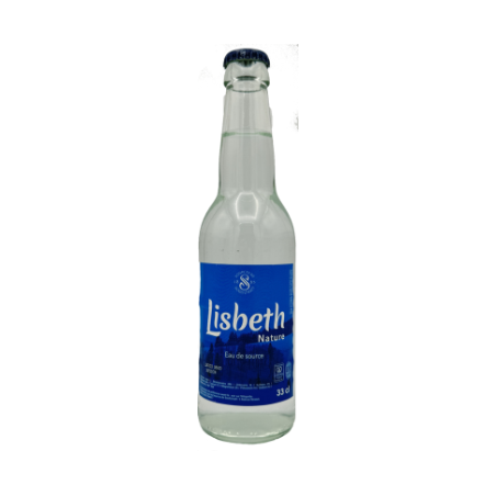 EAU PLATE LISBETH BLEUE 33cl X 24, Caisse consignée