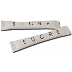 SUCRE BUCHETTE 4KG, carton 1000 x 4grs