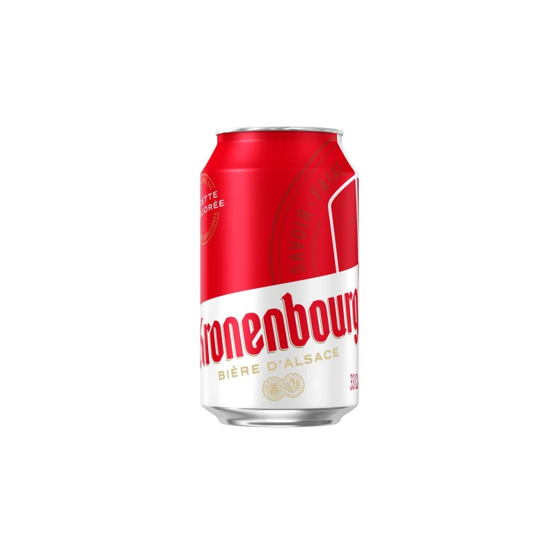 BIERE KRONENBOURG 33cl X 24 - 4,2°, Pack boite métal