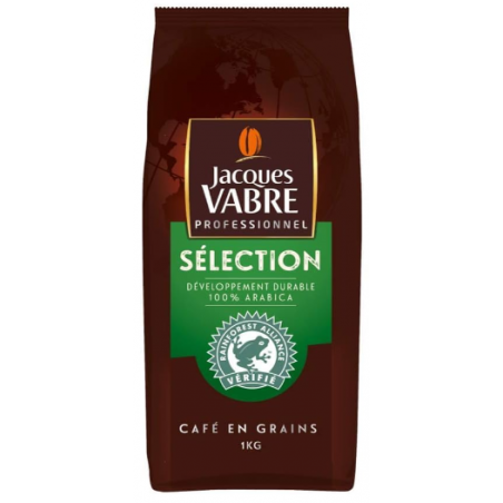 CAFE GRAINS JACQUES VABRE SELECTION 1KG - 100% Arabica