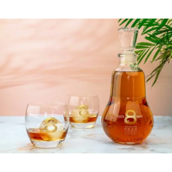 6 VERRES A LIQUEUR GOLDEN, Distillerie Massenez