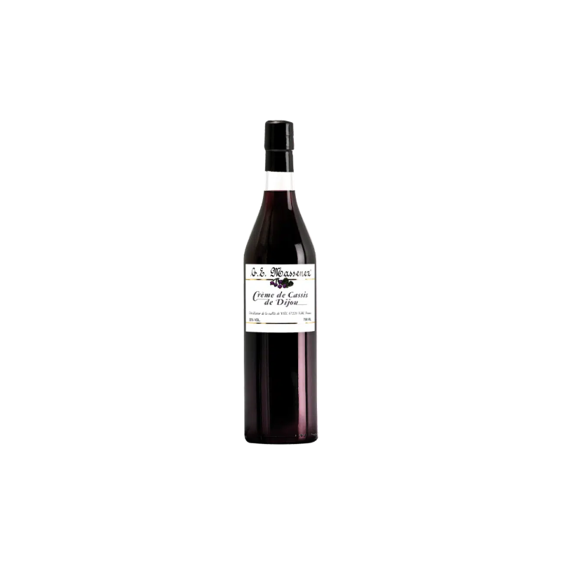 CREME DE CASSIS DE DIJON 70cl 20°, DISTILLERIE MASSENEZ CREME DE CASSIS DE DIJON 70cl 20°, DISTILLERIE MASSENEZ