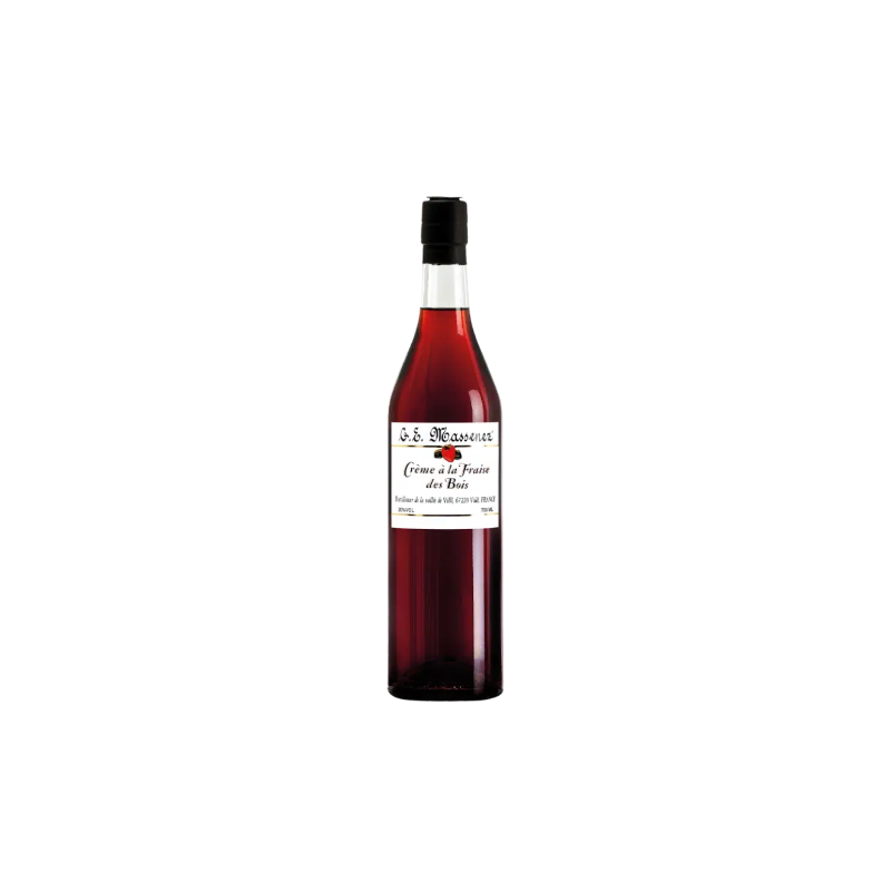 CREME DE FRAISE DES BOIS MASSENEZ 70cl 20°