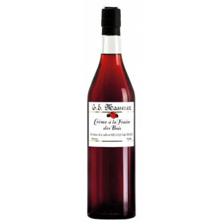 CREME DE FRAISE DES BOIS MASSENEZ 70cl 20°