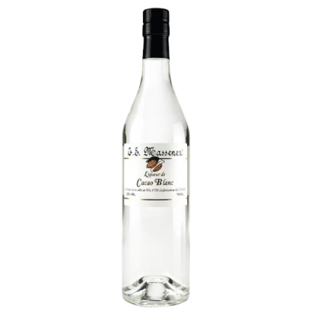LIQUEUR DE CACAO BLANC 35cl 25°, DISTILLERIE MASSENEZ