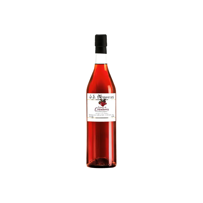 LIQUEUR DE CRANBERRY 35cl 17°, DISTILLERIE MASSENEZ