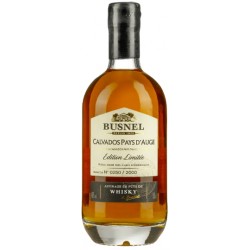 CALVADOS AFFINÉ EN FUTS DE WHSKY 50 cl 40°, AOC, Pays d’Auge