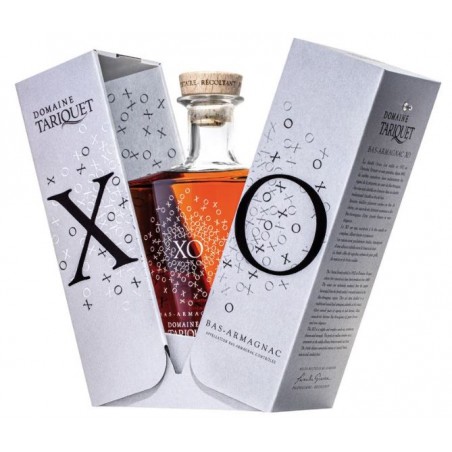 BAS ARMAGNAC XO "CARAFE EQUILIBRE" DOMAINE TARIQUET 70cl 40°, AOC, AVEC COFFRET