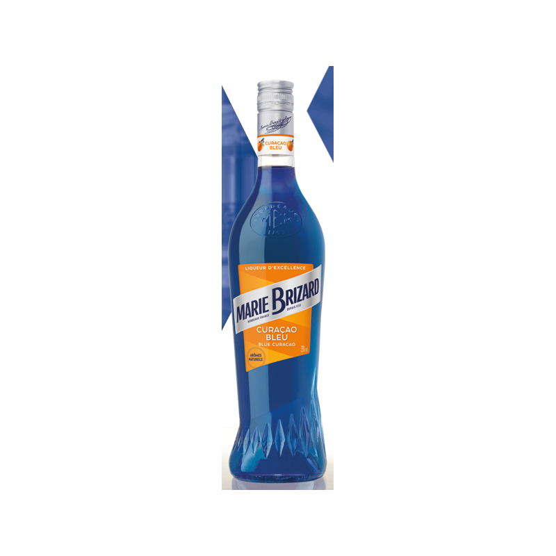 LIQUEUR CURACAO BLEUE 70cl 23°, MARIE BRIZARD