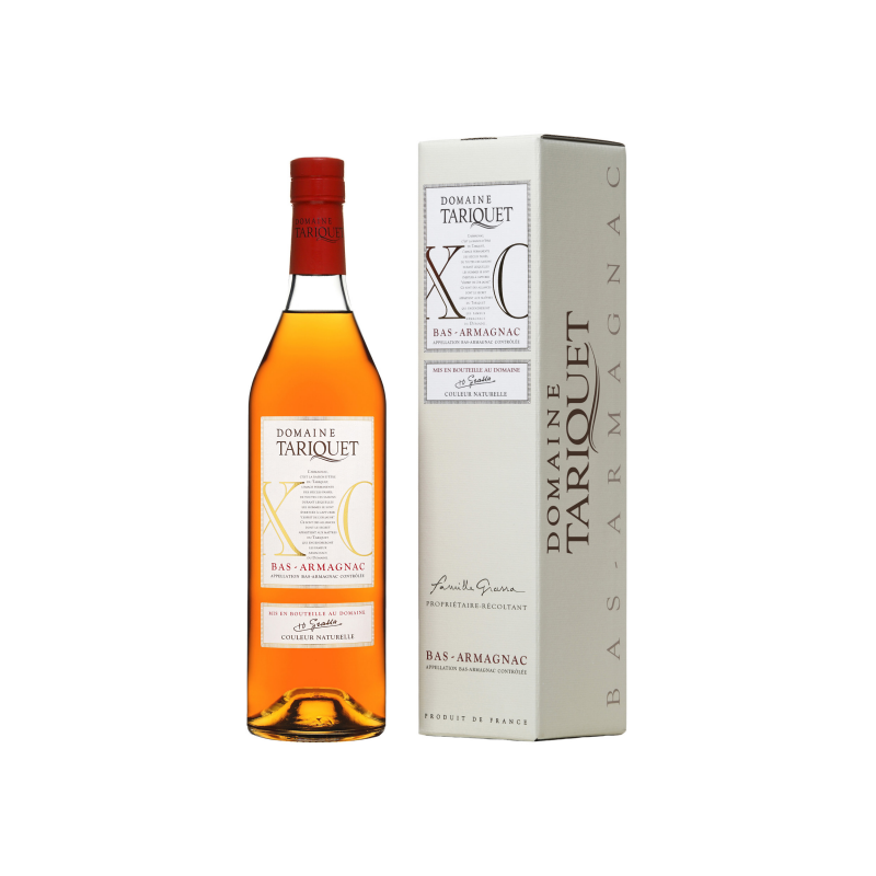 BAS ARMAGNAC XO DOMAINE TARIQUET 70cl 40°, AVEC ETUI BAS ARMAGNAC XO DOMAINE TARIQUET 70cl 40°, AVEC ETUI