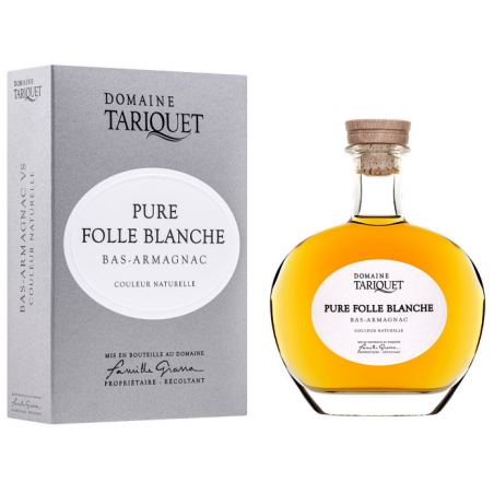 BAS ARMAGNAC VS "CARAFE PURE FOLLE BLANCHE" DOMAINE TARIQUET 50cl 45°, AVEC ETUI