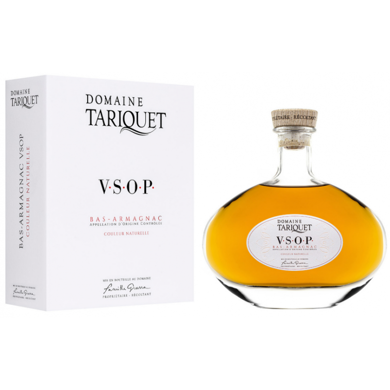 BAS ARMAGNAC VSOP "CARAFE CLASSIC" DOMAINE TARIQUET 70cl 40°, AVEC ETUI BAS ARMAGNAC VSOP "CARAFE CLASSIC" DOMAINE TARIQUET 70cl 40°, AVEC ETUI