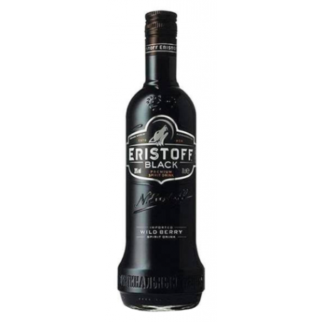 VODKA ERISTOFF BLACK 70cl 18°