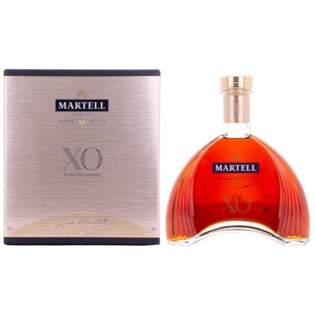 COGNAC MARTELL XO 70cl 40°, AVEC COFFRET