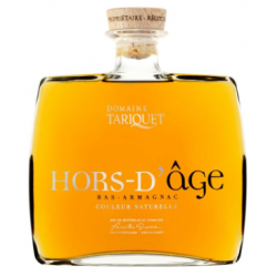 BAS ARMAGNAC HORS D’ÂGE "CARAFE BAROQUE" DOMAINE TARIQUET 70cl 40°, AOC, COFFRET BOIS