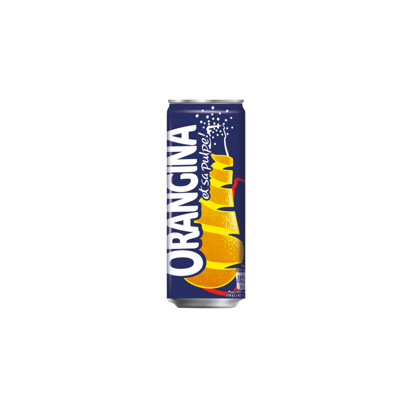 ORANGINA 33cl X 24, Pack boite métal
