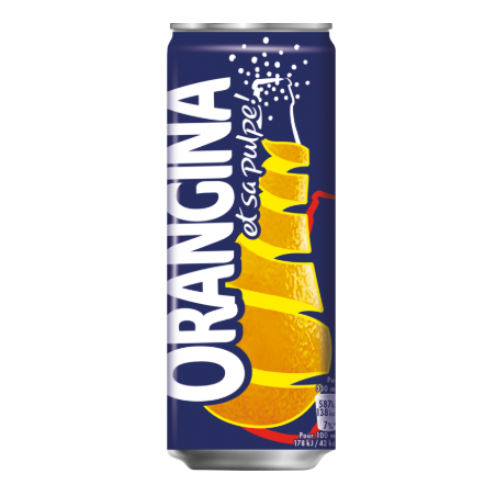 ORANGINA 33cl X 24, Pack boite métal