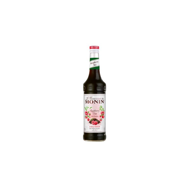 SIROP THÉ FRAMBOISE (RASPBERRY) MONIN 70cl, Bouteille verre perdu
