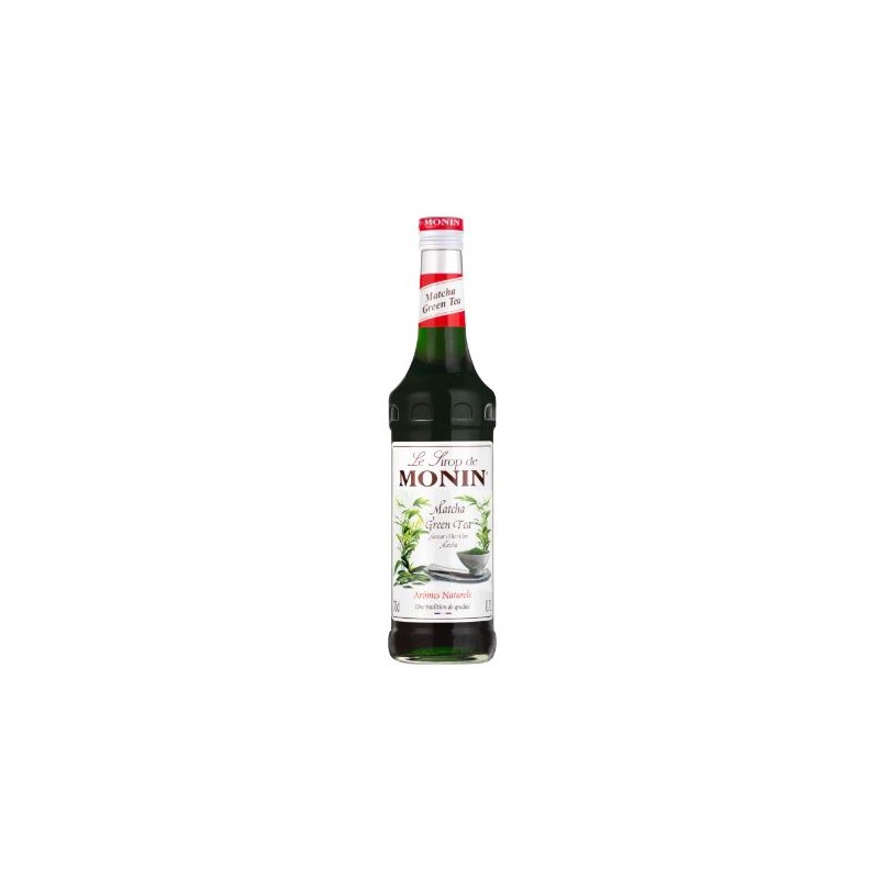 SIROP MONIN THE VERT MATCHA 70cl, Bouteille verre perdu