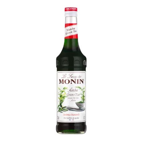 SIROP MONIN THE VERT MATCHA 70cl, Bouteille verre perdu
