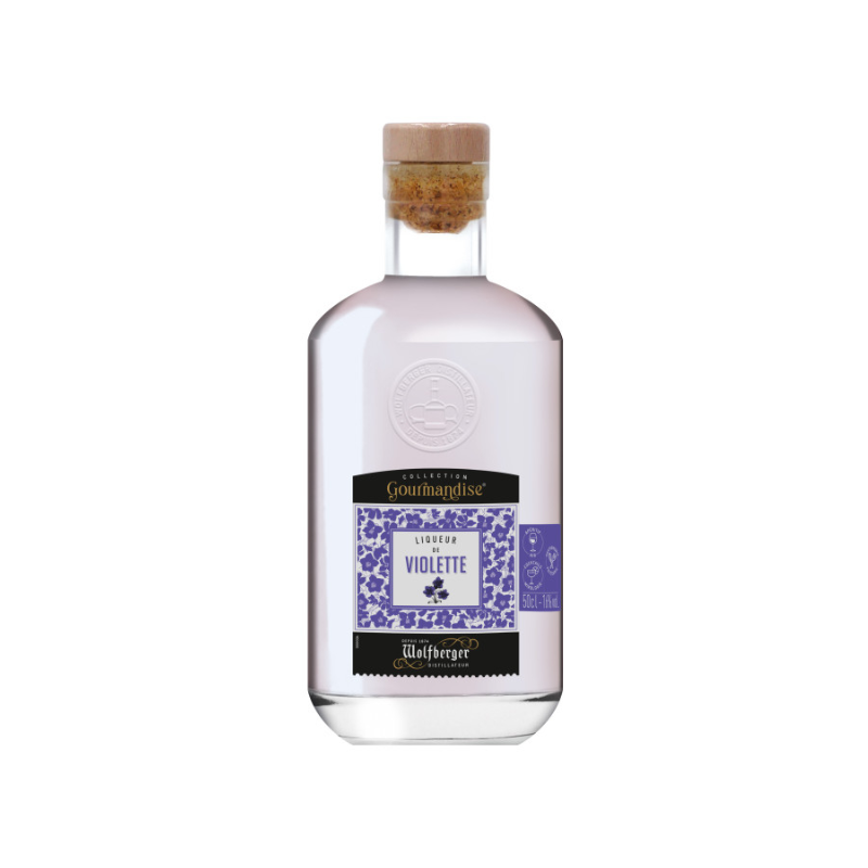LIQUEUR DE VIOLETTE WOLFBERGER 50cl 16°, COLLECTION GOURMANDISE