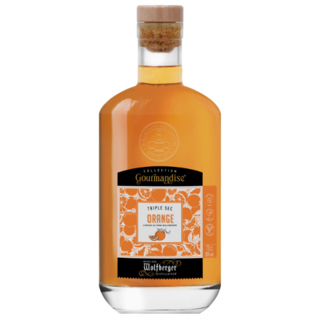 LIQUEUR TRIPLE SEC ORANGE - DU PERE WOLFBERGER 70cl 38°, COLLECTION GOURMANDISE