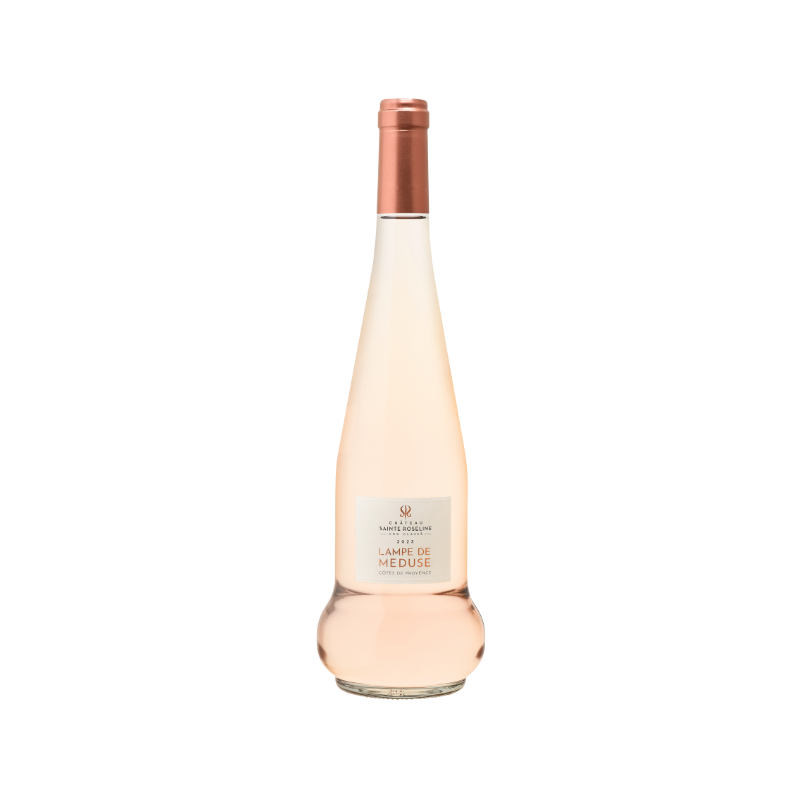 VIN ROSE COTES DE PROVENCE CHÂTEAU SAINTE ROSELINE 600cl 13°, Lampe de méduse, Cru classé, AOP, BIO
