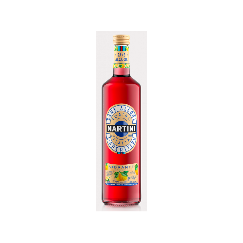 MARTINI SANS ALCOOL VIBRANTE 75cl 0°