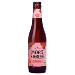 BIERE MORT SUBITE KRIEK LAMBIC 33cl 4°, Bouteille verre perdu