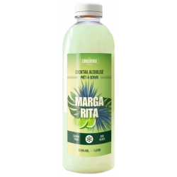 COCKTAIL MARGARITA LONGDRINX 1 Litre 12,5°, Cocktail prêt-à-servir, Bouteille PET