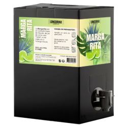 COCKTAIL MARGARITA LONGDRINX BIB 5 Litres 12,5°, Cocktail prêt-à-servir