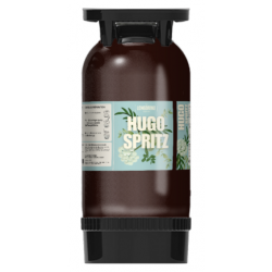 HUGO SPRITZ LONGDRINX 12,5°, FUT 20 Litres (TETE PLATE)