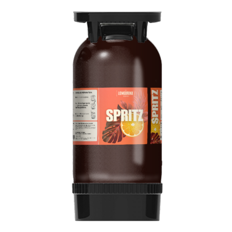 SPRITZ ORANGE LONGDRINX 12,5°, FUT 20 Litres (TETE PLATE)