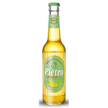 BIERE PIETRA LIMONCELLA (Limoncellu et citron Corse) 33cl X 12 - 6°, PACK verre perdu