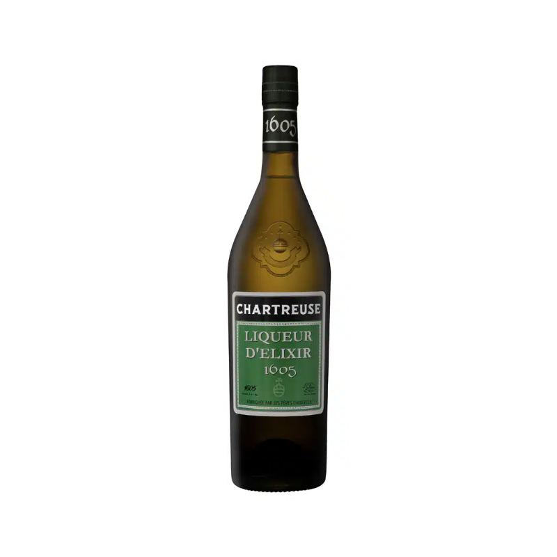 CHARTREUSE LIQUEUR D’ÉLIXIR 1605 70cl 56°, Cuvées spéciales - LIQUEUR FABRIQUÉE PAR LES PÈRES CHARTREUX - FRANCE