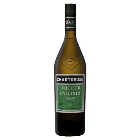 CHARTREUSE LIQUEUR D’ÉLIXIR 1605 70cl 56°, Cuvées spéciales - LIQUEUR FABRIQUÉE PAR LES PÈRES CHARTREUX - FRANCE