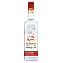 RHUM IMPERIAL BLANC SAINT JAMES 70cl 40°, RHUM AGRICOLE, MARTINIQUE