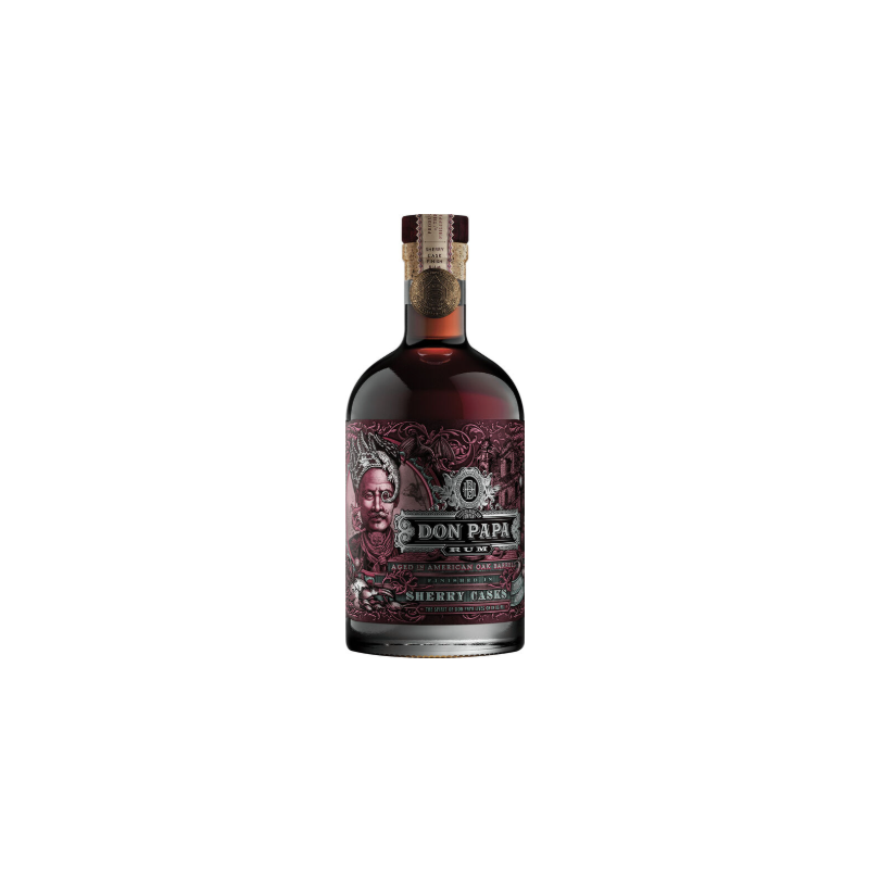 RHUM BRUN DON PAPA SHERRY CASK 70cl 45°, des Philippines