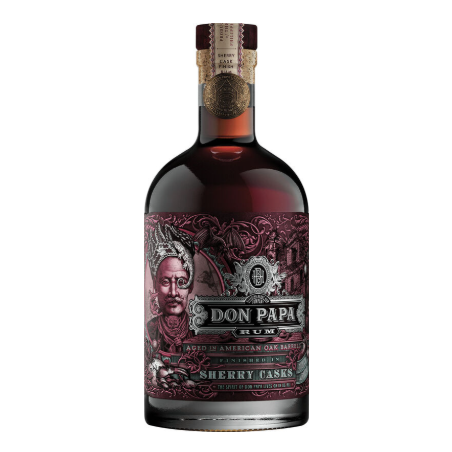 RHUM BRUN DON PAPA SHERRY CASK 70cl 45°, des Philippines
