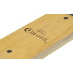 DECAPSULEUR CORONA SERIGRAPHIE - 20cm / 4cm, EN BOIS ET METAL