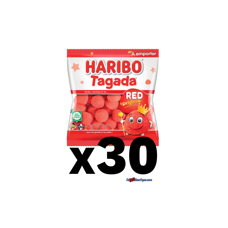 BONBON TAGADA HARIBO ORIGINAL SACHET 30 X 120Grammes