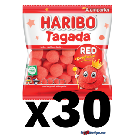 BONBON TAGADA HARIBO ORIGINAL SACHET 30 X 120Grammes