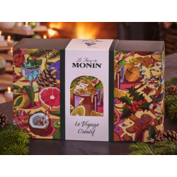CALENDRIER DE L'AVENT SIROP MONIN, avec 24 mini-sirops aux saveurs gourmandes