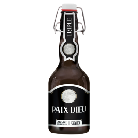 BIERE PAIX DIEU TRIPLE 33cl 10°, Bière Blonde, Bouteille consignée.