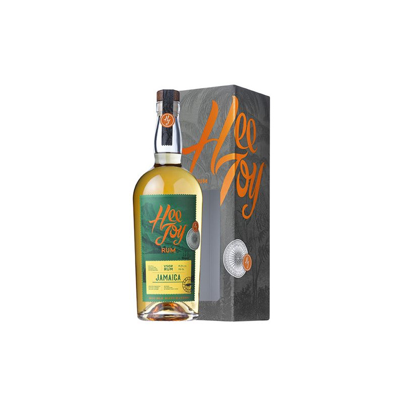 RHUM HEE JOY JAMAICA VSOP 70cl 41,3°, AVEC ETUI
