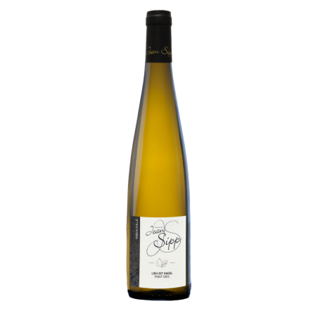 VIN BLANC PINOT GRIS "LIEU-DIT HAGEL" 75cl 14,3°, BIO, DOMAINE JEAN SIPP, AOC ALSACE