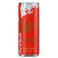 RED BULL THE RED EDITION (Goût Pastèque) 25cl, boite métal