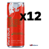 RED BULL THE RED EDITION (Goût Pastèque) 25cl X 12, ENRGY DRINK, Boite métal